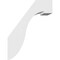 Ekena Millwork 5-in. W x 12-in. D x 16-in. H Del Monte Architectural Grade PVC Knee Brace BRCP05X12X16DEL - alternate 4
